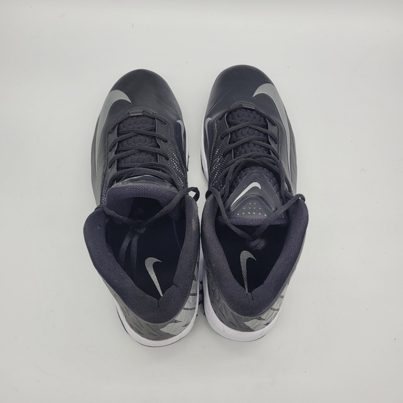 Nike Zoom Code Elite 3/4 TD Football Cleats Black/Silver Men Size 18 Wide - Picture 6 of 15